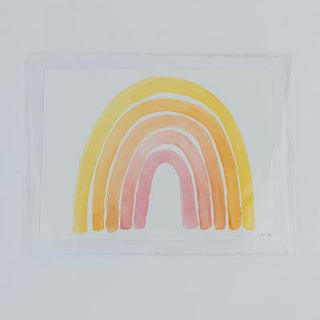 Watercolor Rainbow Art