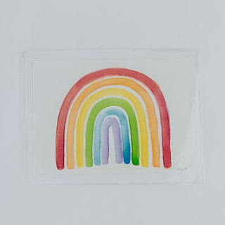 Watercolor Rainbow Art
