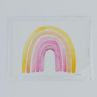 Watercolor Rainbow Art