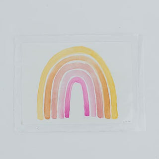 Watercolor Rainbow Art