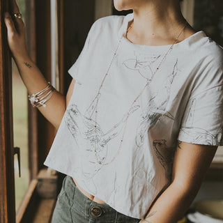 Kohola Migration Crop Tee