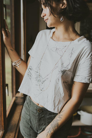 Kohola Migration Crop Tee