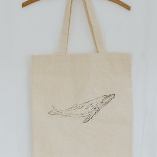 Whale Tote Bag