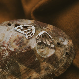 Tiny Butterfly Wing Studs