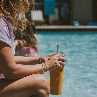 Mermaid Party Tumbler - Sunflower