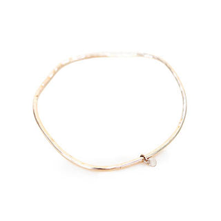 14 karat gold ti leaf bangle wings hawaii