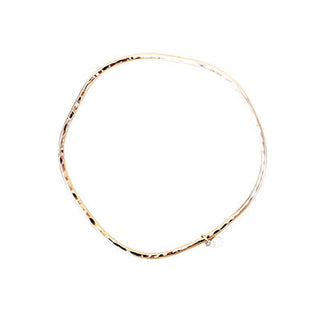 14 karat gold ti leaf bangle wings hawaii
