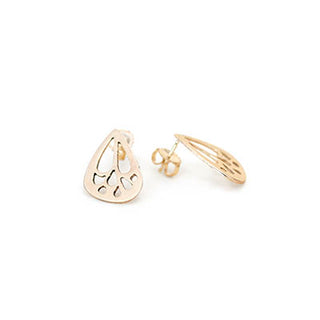 wings hawaii butterfly bling wing ear jackets stud earrings 14 karat gold sterling silver