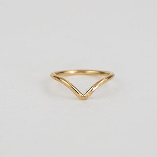 Boomerang Ring - 14k