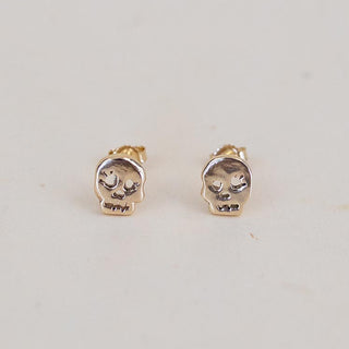 Skull Girl Stud Earrings