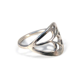 wings hawaii butterfly wing ring 14 karat gold sterling silver small jewelry 