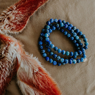 Stretchy Bracelet - Lapis Lazuli