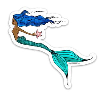 Seastar Mermaid Sticker - Wings Hawai'i