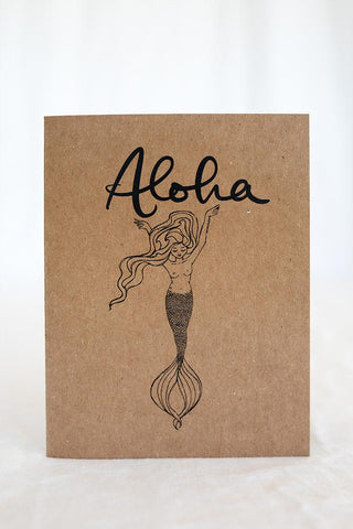 Card - Aloha Mermaid