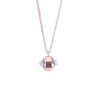 Herkimer Diamond Necklace - 14k