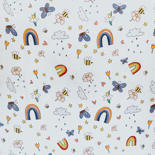 Baby Swaddle - Butterflies and Bees