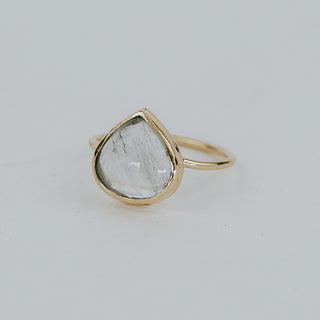 Dew Drop Ring - Aquamarine