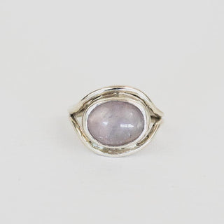 Evil Eye Ring - Rose Quartz