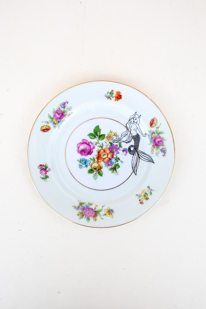 Capricorn Mermaid Salad Plate