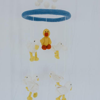Felted Mobile - Duckies