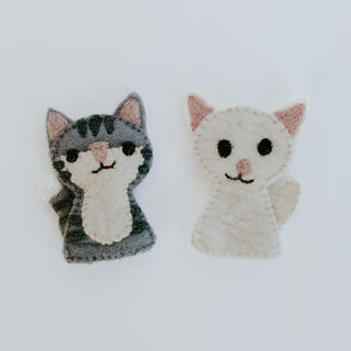 Finger Puppet Pair - Kitties