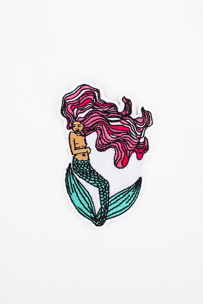 Embroidered Patch - Floating Mermaid