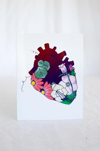 Card - Garden Heart