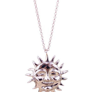 wings hawaii sun necklace 14 karat yellow gold chain hand made on maui