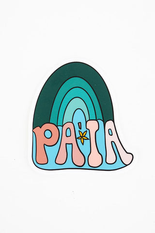 Paia Rainbow Sticker