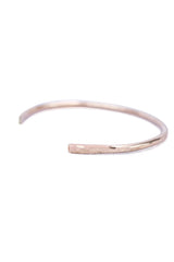 wings hawaii cuff bracelet hammered out at ends to create small flare in 14 karat gold fill thumbnail