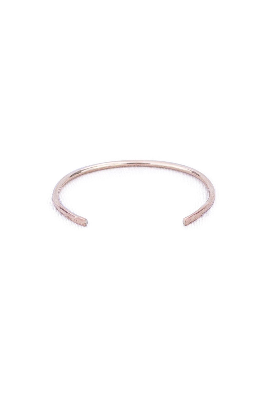 wings hawaii cuff bracelet hammered out at ends to create small flare in 14 karat gold fill