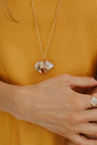 Crystal Herkimer Necklace