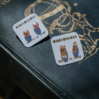 Imperial Topaz Studs