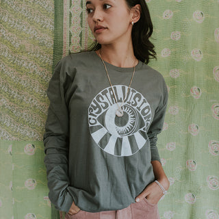 Long Sleeve Tee - Crystal Visions