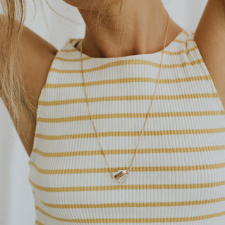 Danburite Crystal Necklace