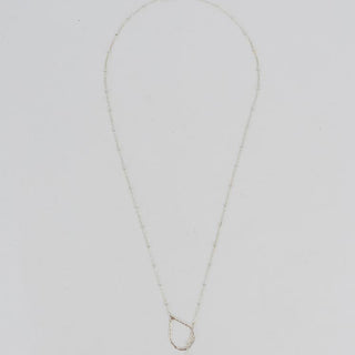 Lariat Necklace - Ceruleite