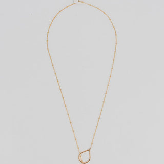 Lariat Necklace - Ceruleite