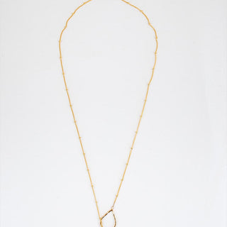 Lariat Necklace - Larimar