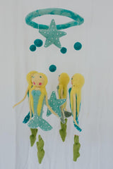 Felted Mobile - Mermaids thumbnail