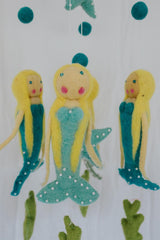 Felted Mobile - Mermaids thumbnail
