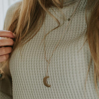 Moon Drop Necklace
