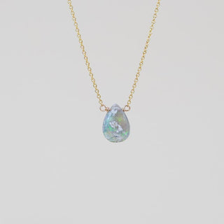 Single Stone Necklace - Australian Opal
