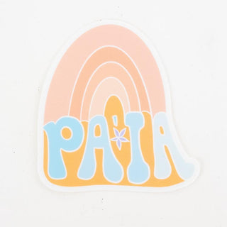 Pastel Paia Rainbow Sticker