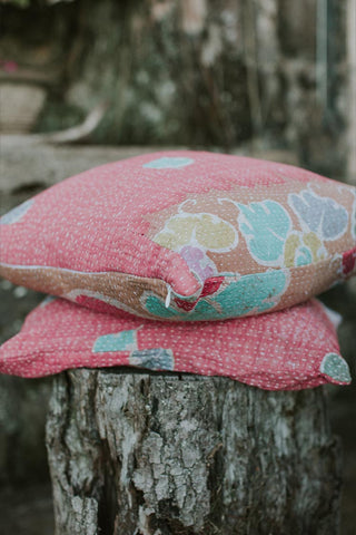 Vintage Kantha Pillow Case