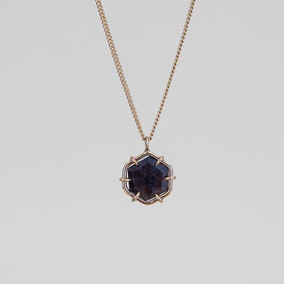 Trapiche Sapphire Necklace