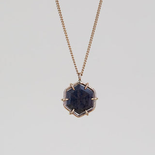 Trapiche Sapphire Necklace