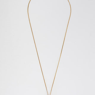 Teardrop Crystal Ball Necklace - Smoky Quartz