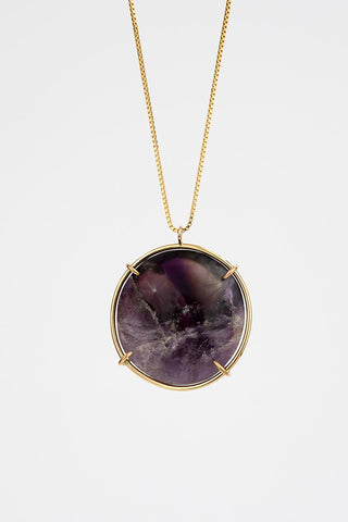Crystal Ball Necklace - Super Seven