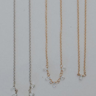 Diamond Quintet Necklace - 14k