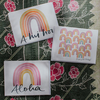 Card - Aloha Rainbow